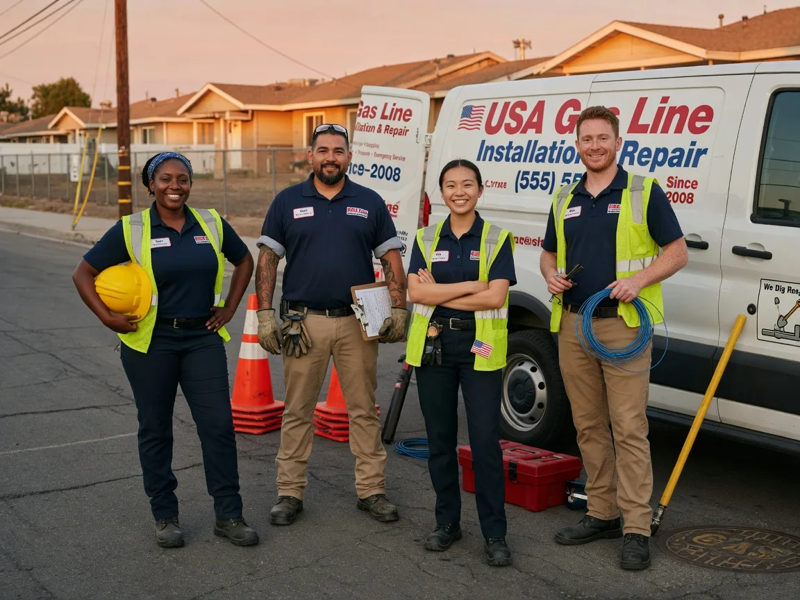 Gas Line Installation company in Huntington, UT